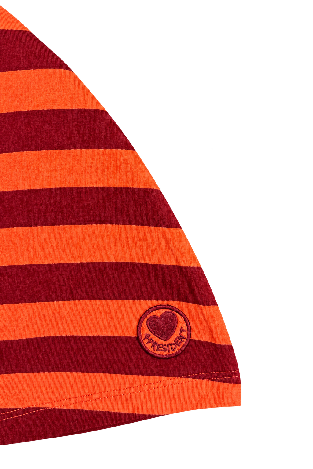 India Poppy red striped