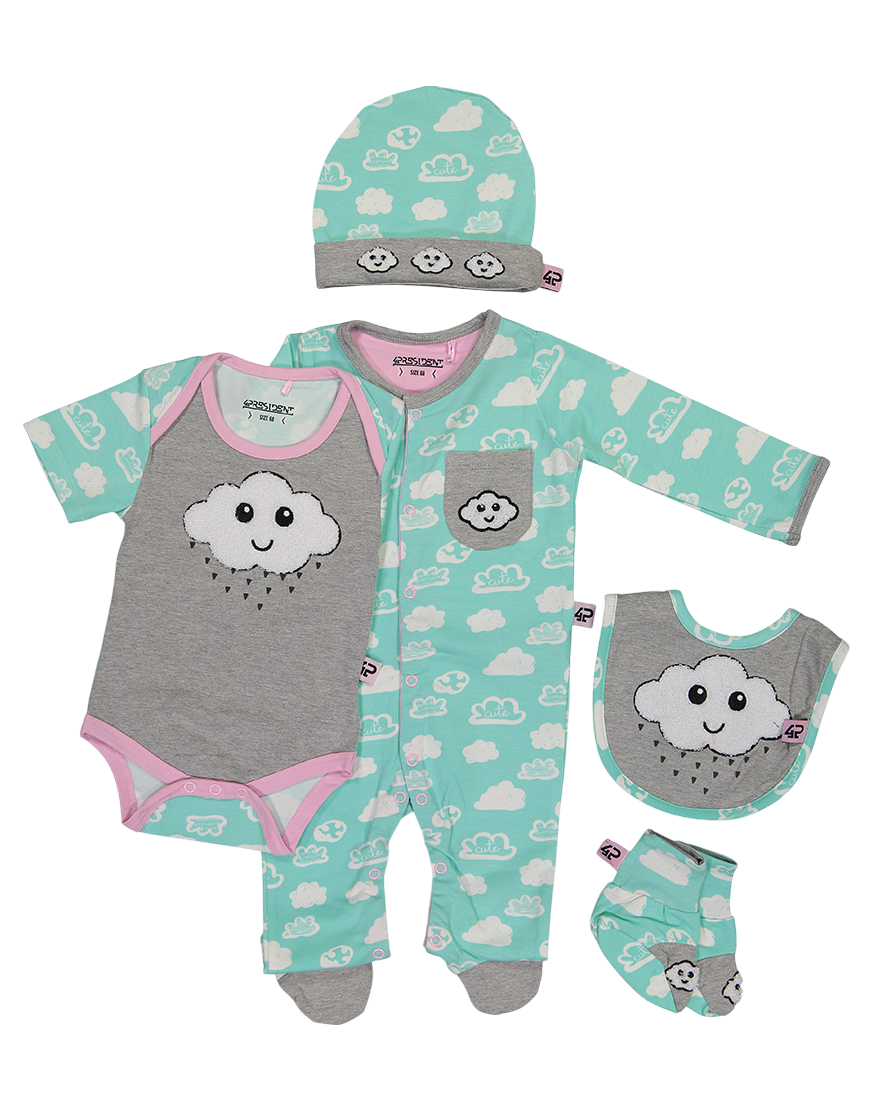 Baby Giftset Clouds