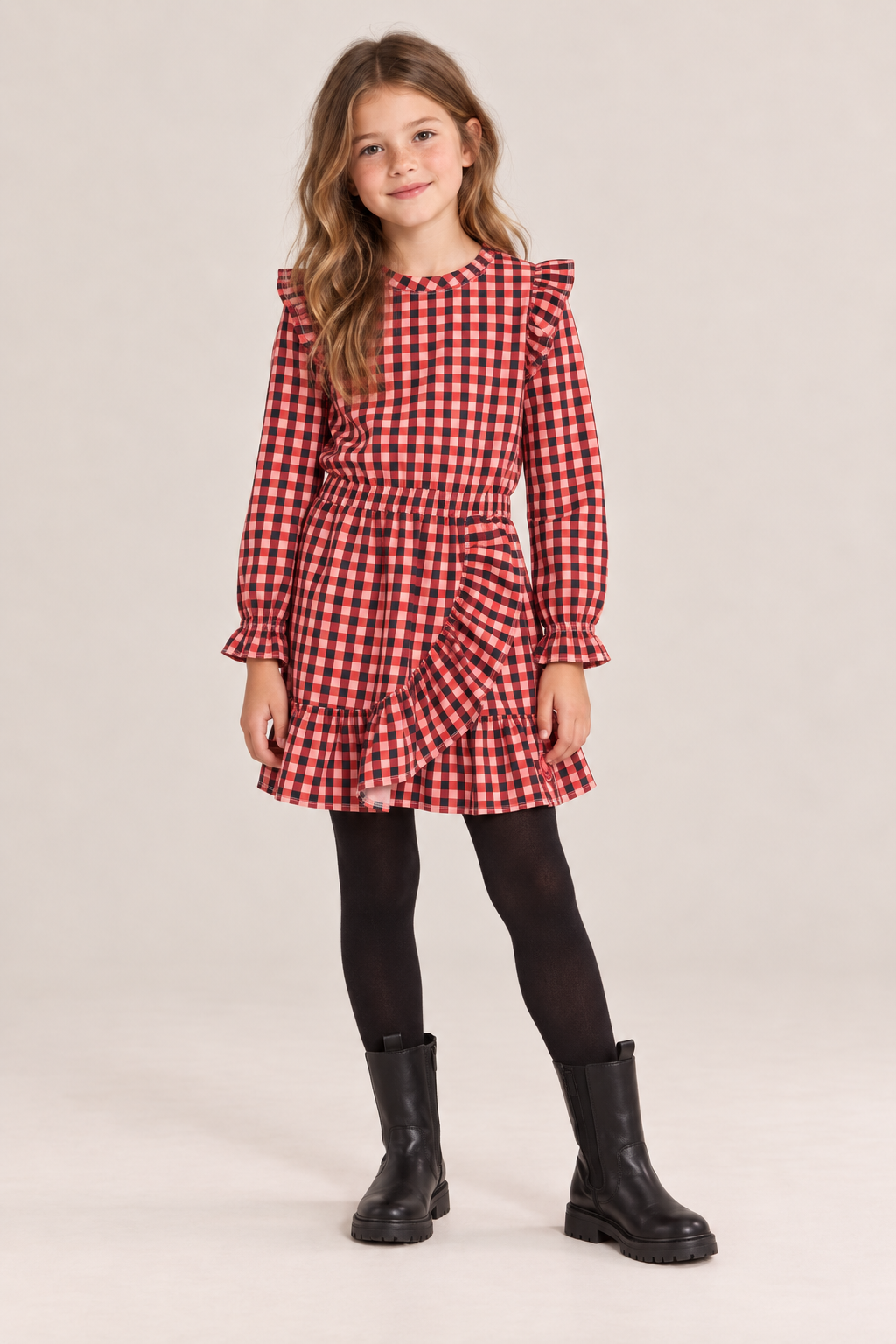Iris Mellow rose Checker