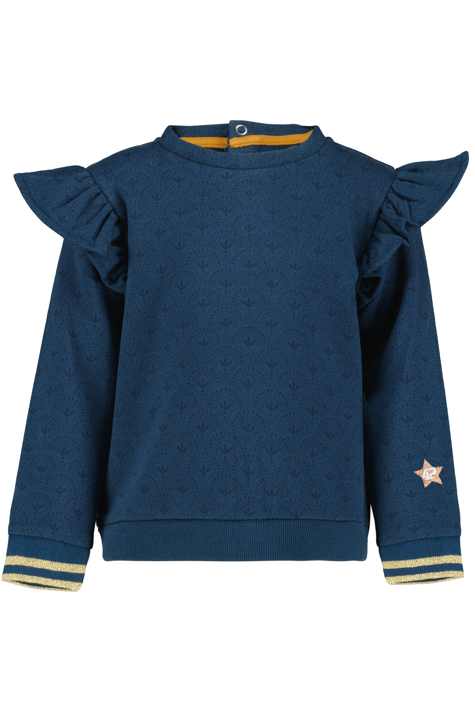 Kiki Blue Wing Teal Aop