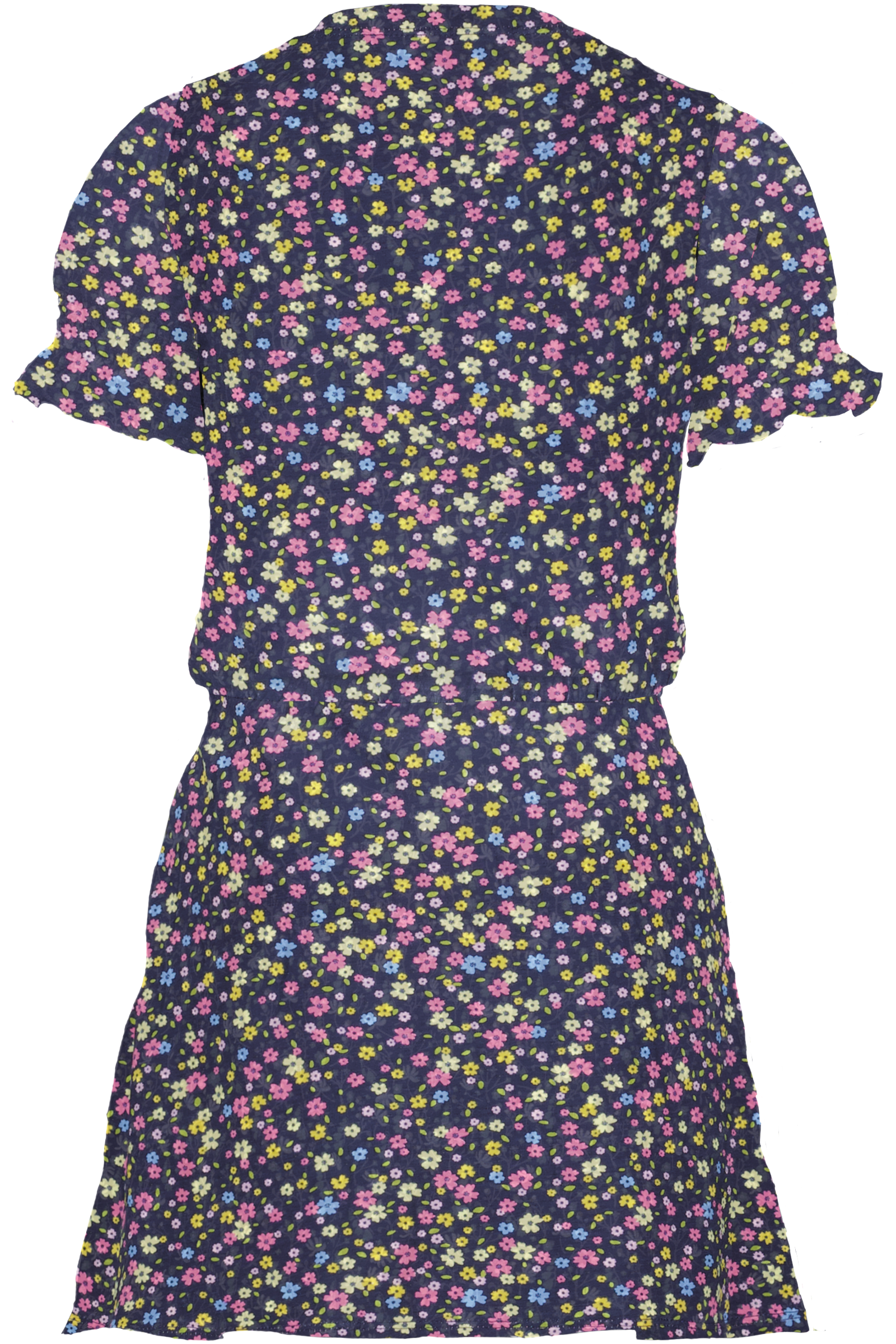 Leena AOP Navy Flower