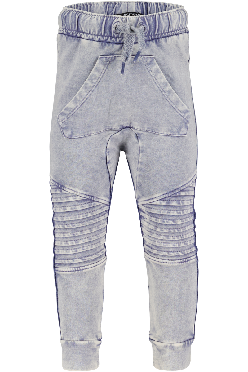 Acid Wash Pants pocket Bleech