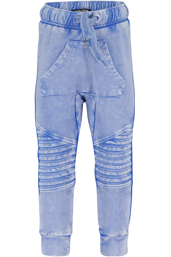 Acid Wash Pants pocket Light Blue