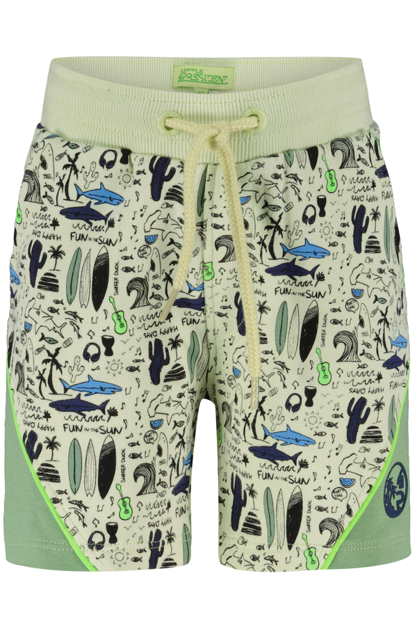 Camilo Surf green AOP