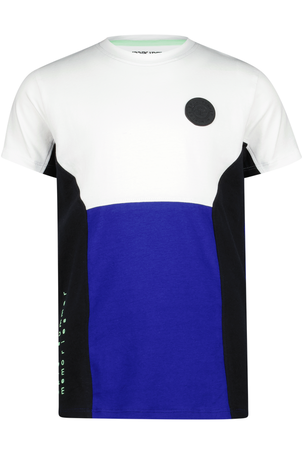 Enrico Colour Block White